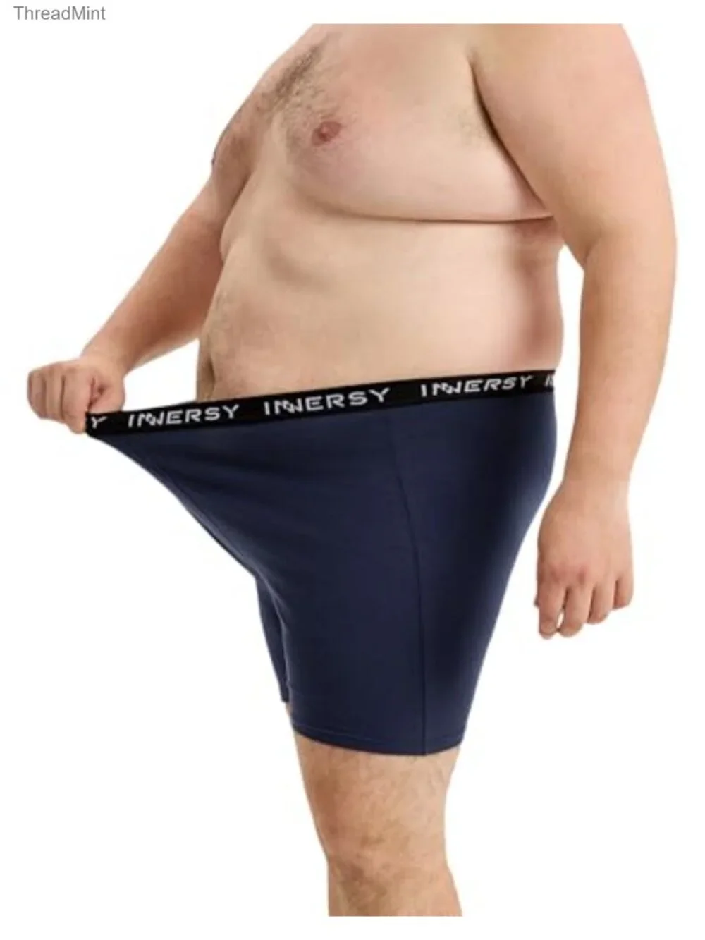 Big and Tall Boxer Briefs Cotton Blend Moisture Wicking Underwear 5-Pack